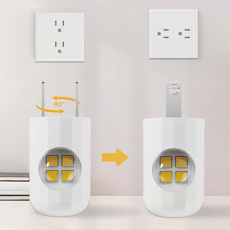 ⚡Inteligentna lampka nocna LED z automatycznym ściemniaczem