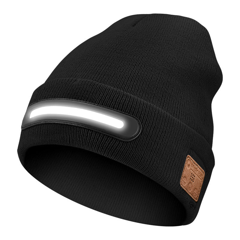 Ładowana Czapka z Diodami LED i Bluetooth