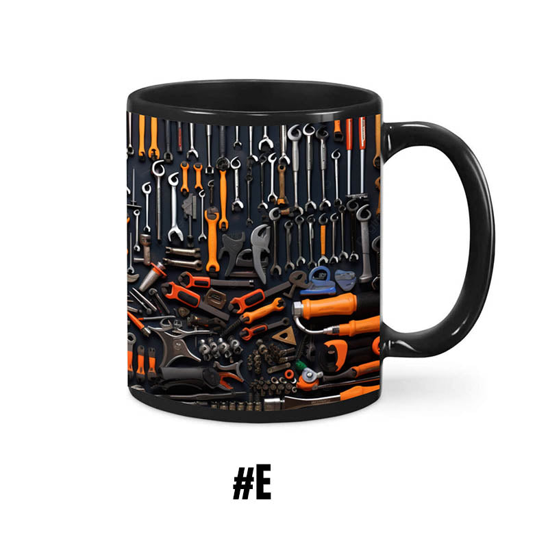🔨Zestaw narzędzi mechanicznych 3D Kubek do kawy☕