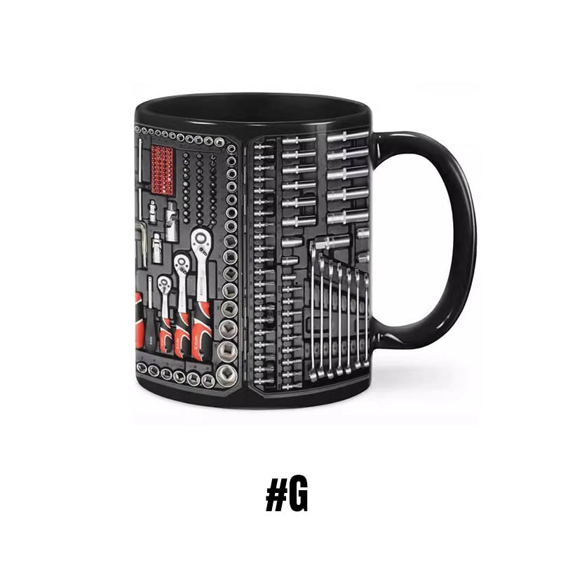 🔨Zestaw narzędzi mechanicznych 3D Kubek do kawy☕