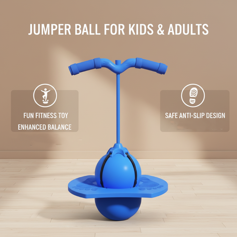 Piłka Pogo Jumper dla dzieci i dorosłych