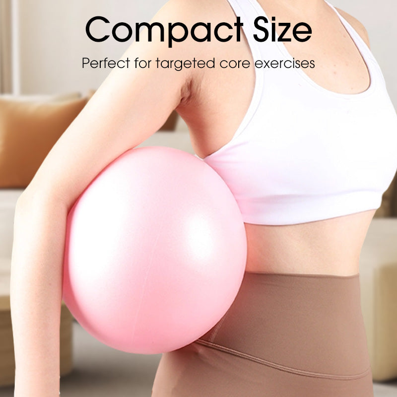 🤸♀️ 50% TANIEJ! ⚽ 9-Calowa Piłka Pilates – Niepękająca, z pompką, idealna do fitnessu 📦💪