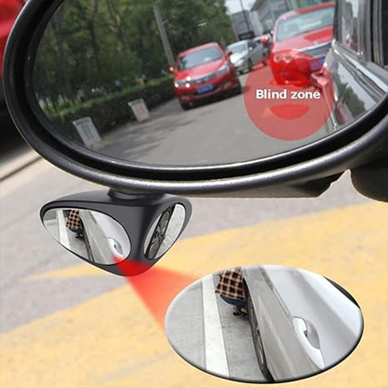 🚗1+1 gratis🔍HD wodoodporne dwustronne lusterko parkingowe