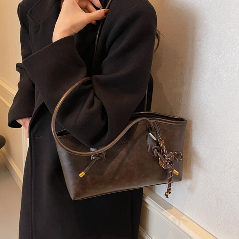 ✨👜Wintage torebka na ramię z PU skaju dla kobiet 👛