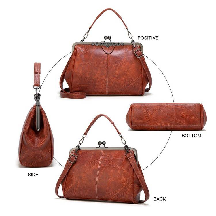 Elegancka damska torebka w stylu retro