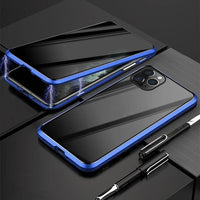 🔥 Magnetyczne etui na iPhone'a z prywatnym szkłem i metalową ramką📱