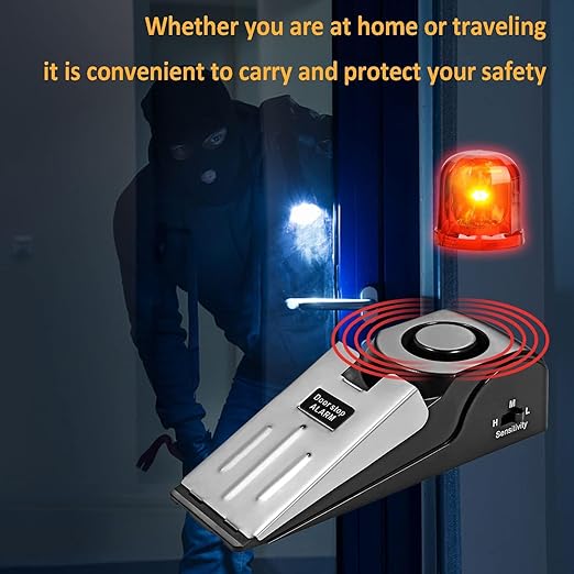 Przenośny alarm zabezpieczający do drzwi