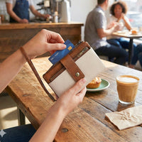 🤩Damski portfel skórzany z blokadą RFID