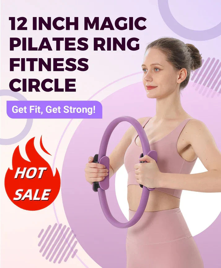 🏆Pierścień treningowy do ćwiczeń oporowych Pilates – wielofunkcyjny pierścień treningowy