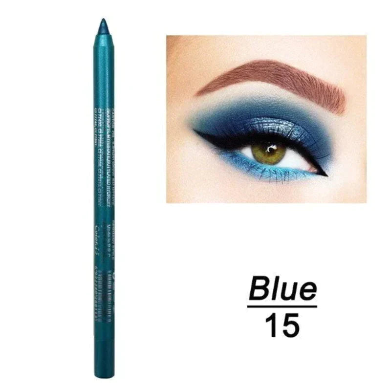 Długotrwały kolorowy eyeliner