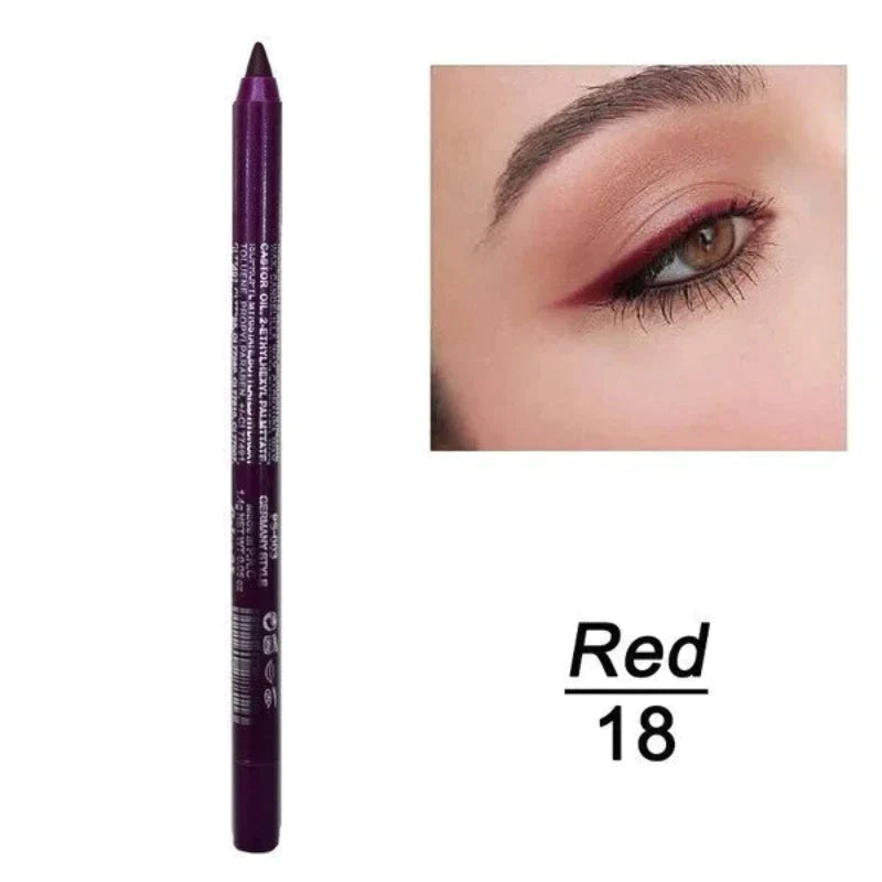 Długotrwały kolorowy eyeliner