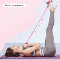 🏋️Taśma oporowa do ćwiczeń fitness – 4 rury pedałowe do ćwiczeń nóg