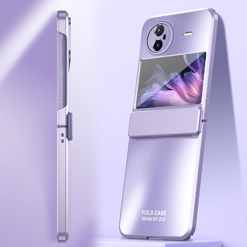 Składane etui na telefon Samsung Z Flip 5/4/3 z matową powłoką galwaniczną