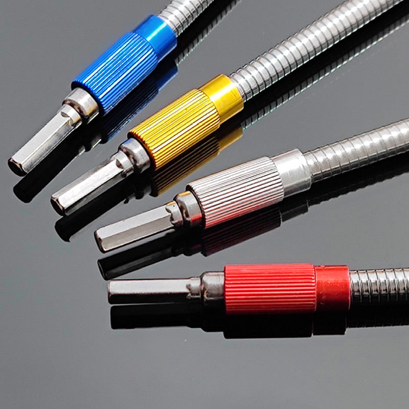 (🔥Kup 2 i otrzymaj 1 gratis) - 🎉 Metalowy, uniwersalny, przedłużany uchwyt na bity z chwytem sześciokątnym