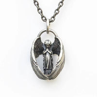 【🎅Świąteczna oferta przedsprzedaży】👼Modlitewny naszyjnik anioła - Jesteś moim aniołem