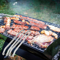 Szczypce do obracania kiełbasek BBQ