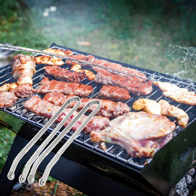 Szczypce do obracania kiełbasek BBQ