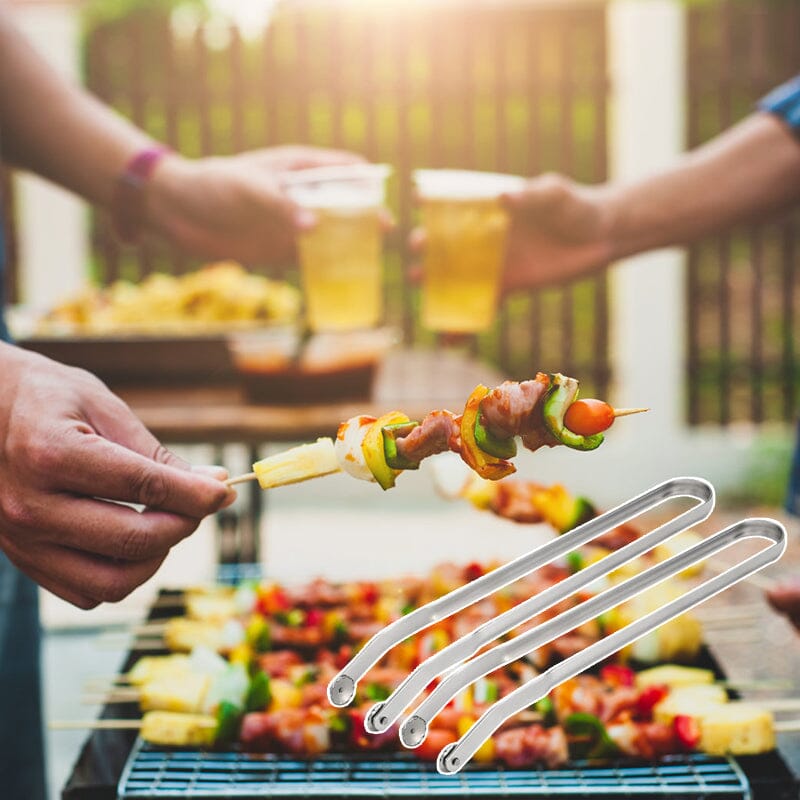 Szczypce do obracania kiełbasek BBQ