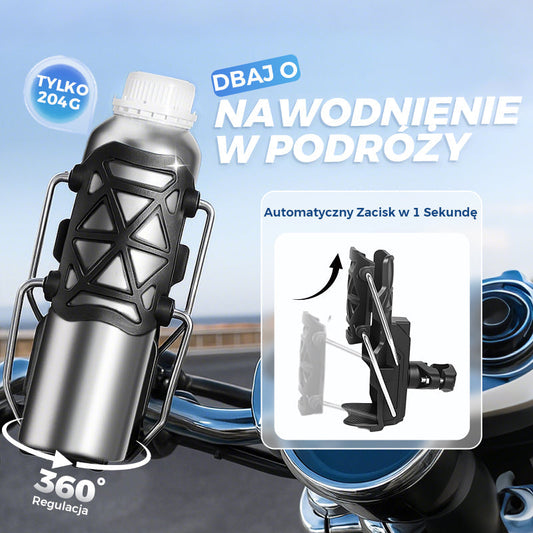 Adaptacyjny koszyk na bidon rowerowy