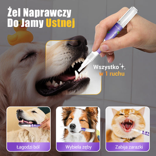 Żel do higieny jamy ustnej dla zwierząt