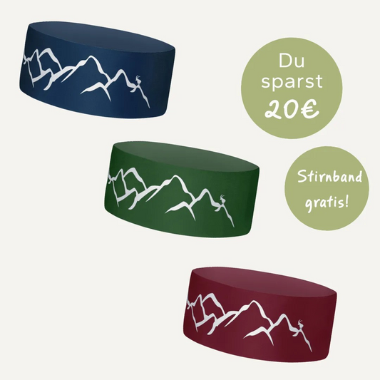 3er-Set Stirnbänder