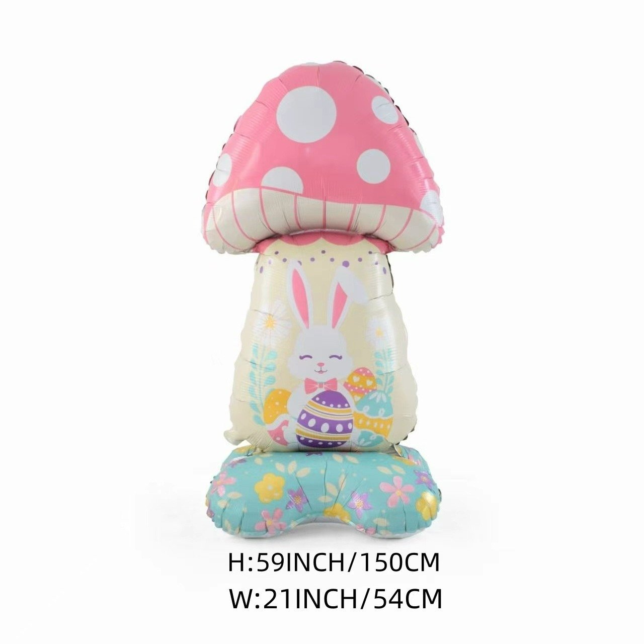 【✨ 1 + 1 gratis - 2 szt.】3 gigantyczne, stojące 3D balony w kształcie królików – radość z samodzielnie stojących dekoracji na każdą imprezę