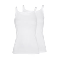 PURECOMFORT - DAMSKI BAWEŁNIANY TANK TOP, 2 SZTUKI