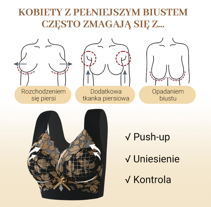 ✨【1+1 gratis】💖Bezszwowy biustonosz kształtujący dla kobiet