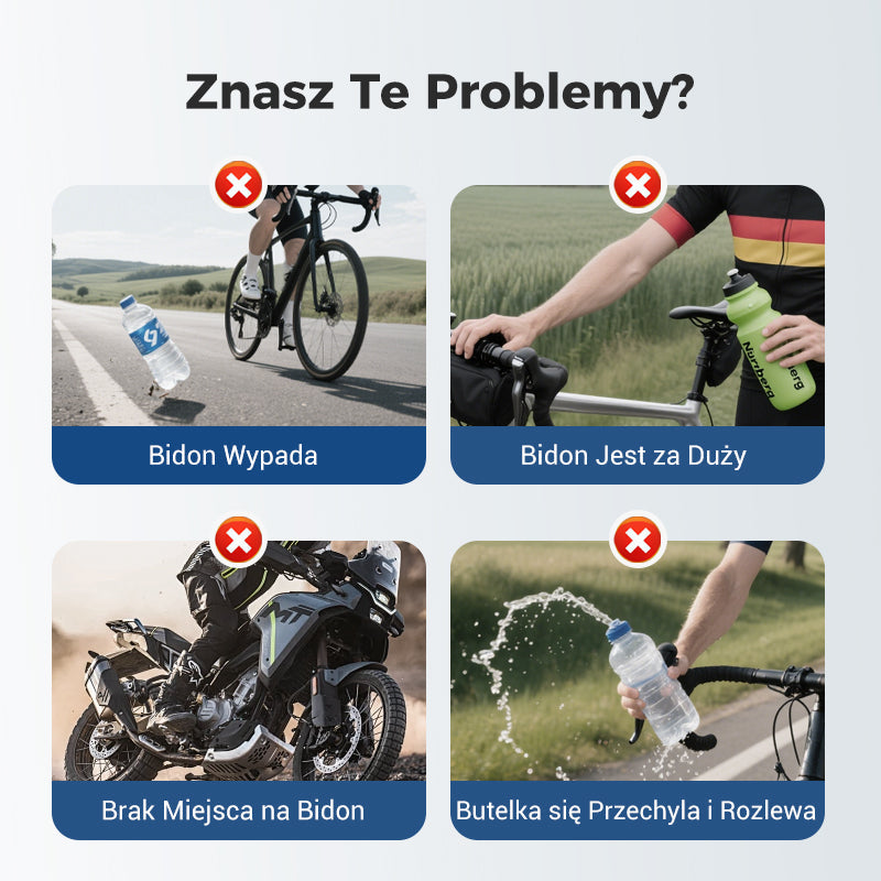 🎁 Gorąca wyprzedaż 50%🔥 Adaptacyjny koszyk na bidon rowerowy