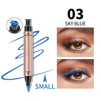 ✨Kup 1 i otrzymaj 1 gratis✨Podwójny trójkątny eyeliner w płynie