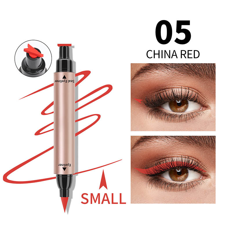 ✨Kup 1 i otrzymaj 1 gratis✨Podwójny trójkątny eyeliner w płynie