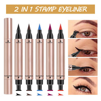 ✨Kup 1 i otrzymaj 1 gratis✨Podwójny trójkątny eyeliner w płynie