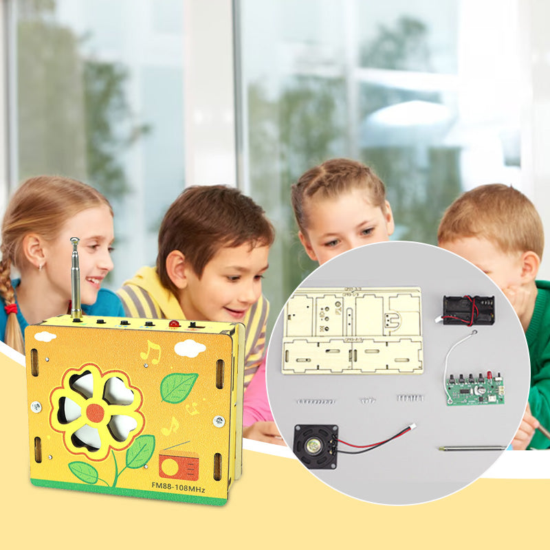 🎁💥Edukacyjne zabawki dla dzieci DIY mini radio