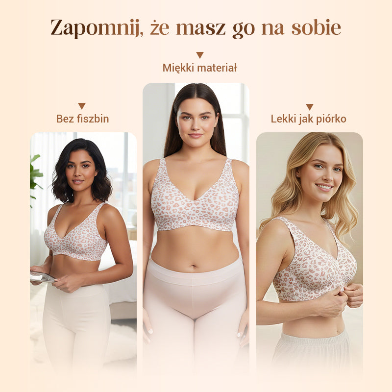 💖Biustonosz modelujący bez fiszbin – pożegnaj się z obwisłymi piersiami👋