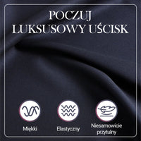 🌸Zestaw damski T-shirt z dekoltem w serek i spódnicy midi