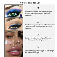 Długotrwały kolorowy eyeliner