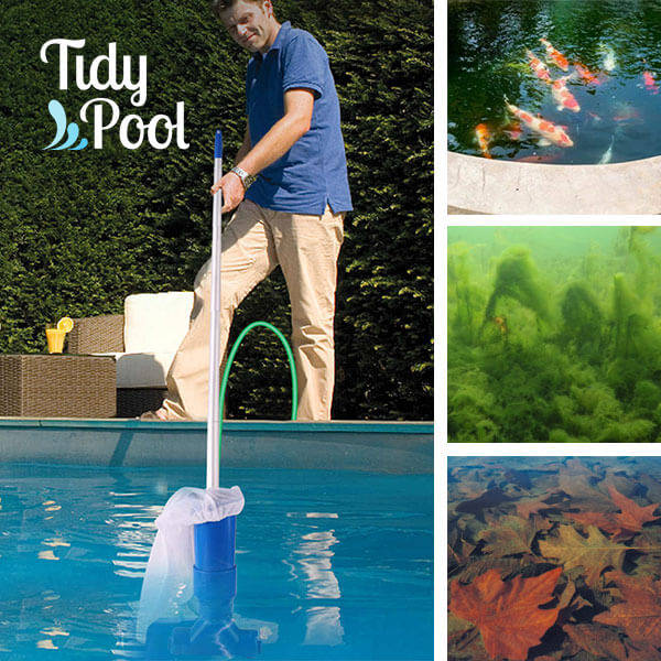 TIDYPOOL™ – PODWODNY ODKURZACZ DO CZYSZCZENIA BASENÓW