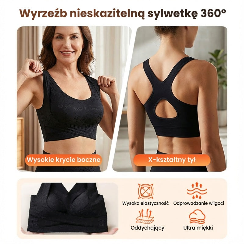 💞Biustonosz podnoszący i modelujący zapewniający komfort