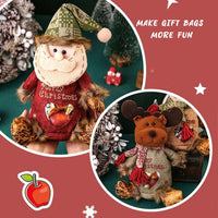 🦌Torba na prezenty świąteczne z zamkiem błyskawicznym🎅