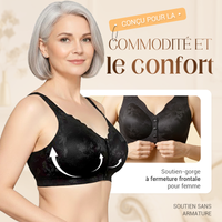 💃Biustonosz bezszwowy Comfort bez wsparcia otwierany z przodu