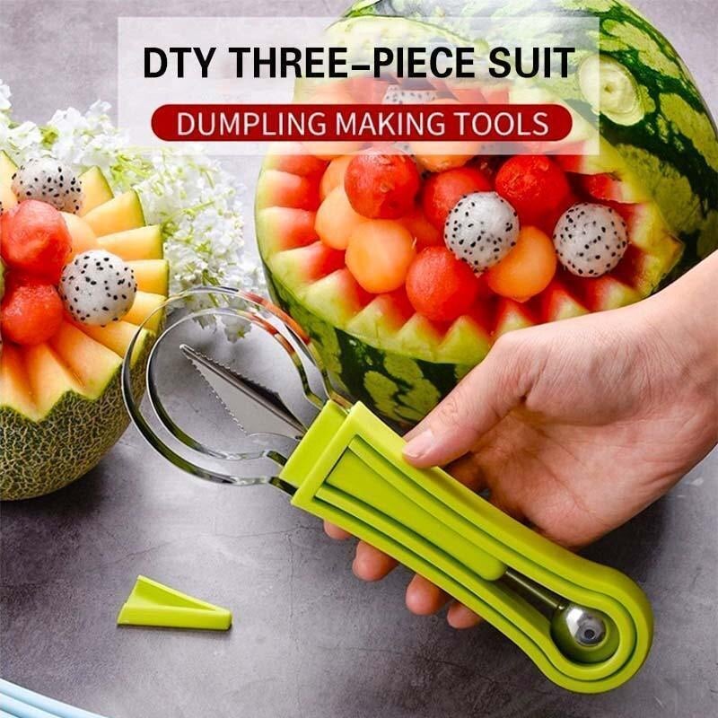 🍉🍏NÓŻ DO OWOCÓW 4 W 1🍎