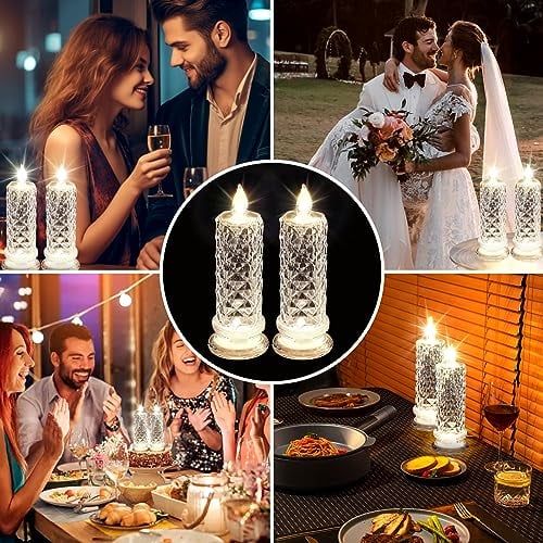 【🎄Kup 1 i otrzymaj 1 gratis 】🎅 Świeczki LED bez płomienia – bezpieczne, trwałe i pełne świątecznej radości ✨🕯️
