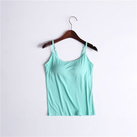 【S-6XL】👙Seksowny podkoszulek z wbudowanym biustonoszem