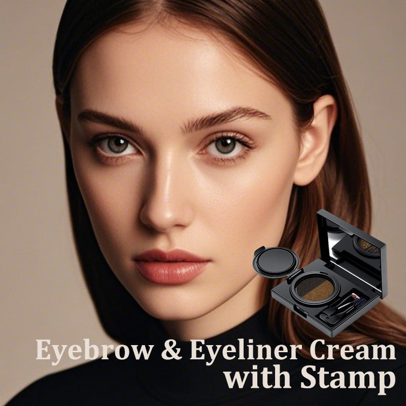 Krem do brwi i eyelinera ze stemplem