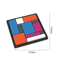 Kreatywna gra logiczna z geometrycznymi klockami