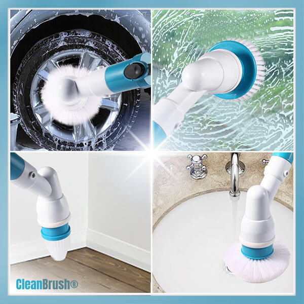 BEZPRZEWODOWA SZCZOTKA CZYSZCZĄCA CLEANBRUSH®