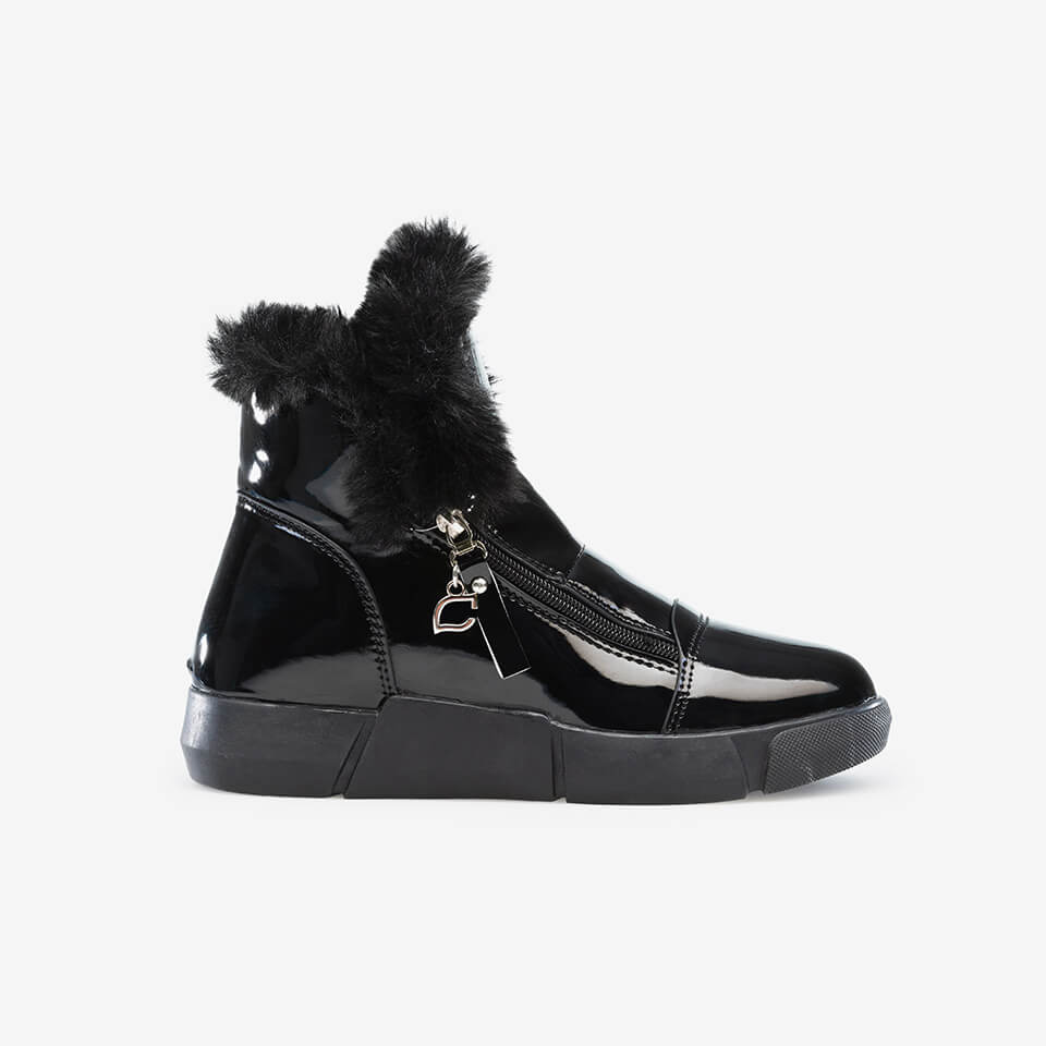 ELEGANCKIE OCIEPLANE BUTY CRYSTAL