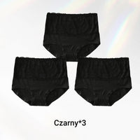 【2 +1 gratis】🌸 Majtki Plus Size z wysokim stanem dla kobiet