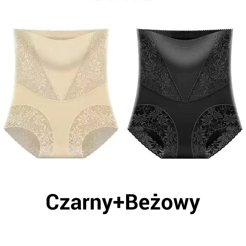 damskie majtki o wysokiej talii z efektem podnoszenia pośladków i kontroli brzucha