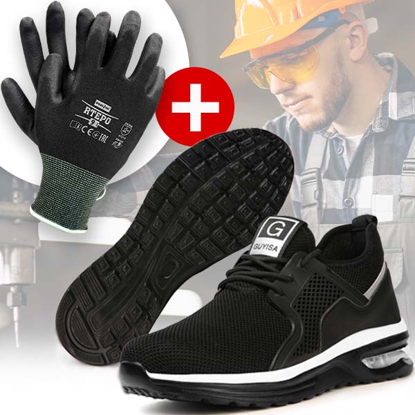STRONGON® – WZMOCNIONE WYTRZYMAŁE SNEAKERSY MĘSKIE ZE STALOWYM NOSKIEM